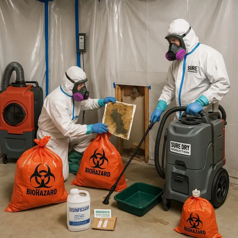Contaminated Water Handling Protocols process in Fulton, TX