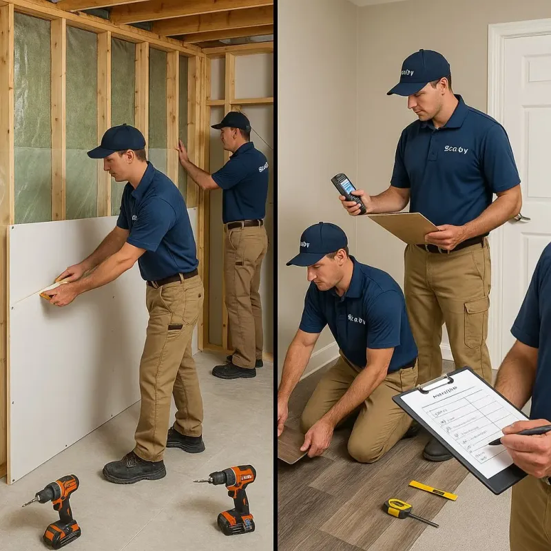 Repairs and Reconstruction process in Fulton, TX